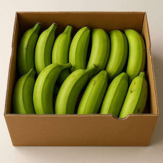 Banane plantain verte 22KG