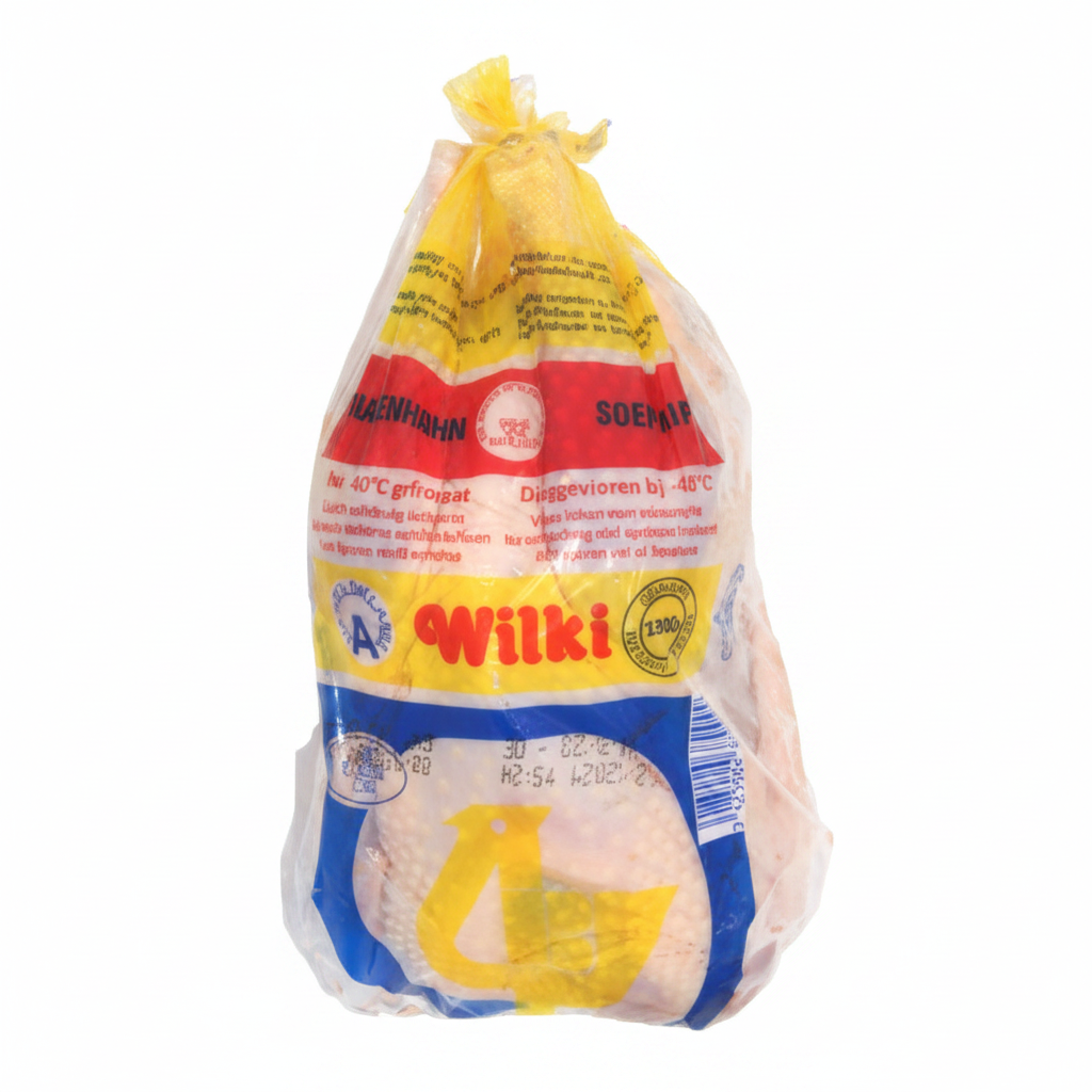 Poules à bouillir Wilki halal surgelées - Belgique, 1,4 kg