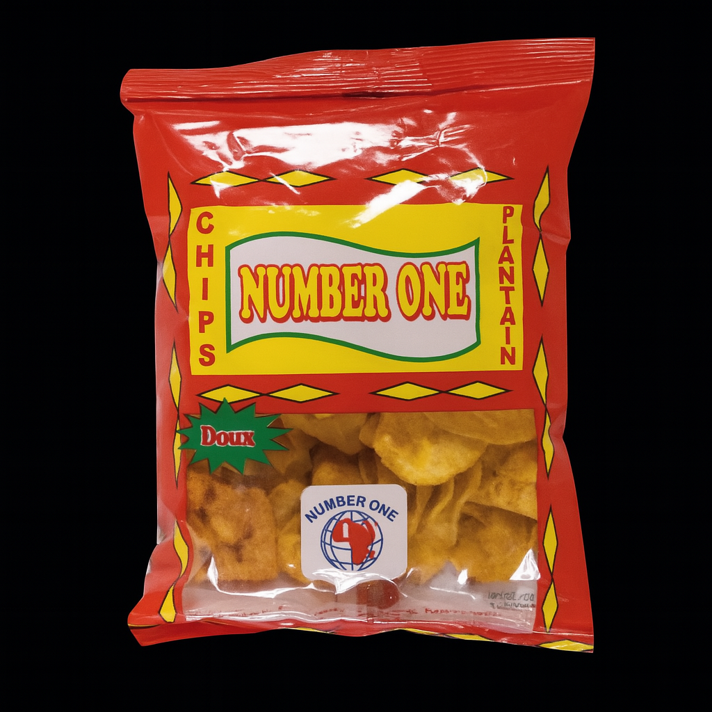 Chips banane doux